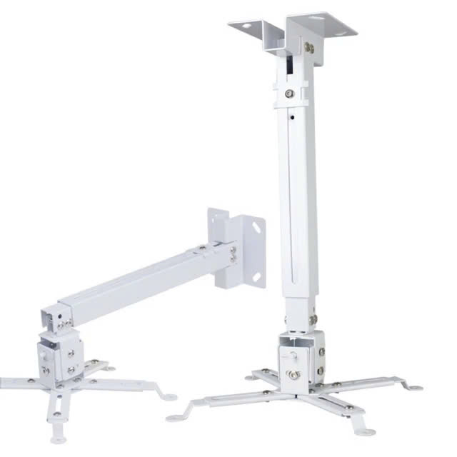 Giá treo máy chiếu đa năng 20cm, 60cm, 100cm, 120 cm, 180 cm cao cấp Apollo  - gắn trần hoặc gắn tường (có thể treo ngang) - Hàng nhập khẩu