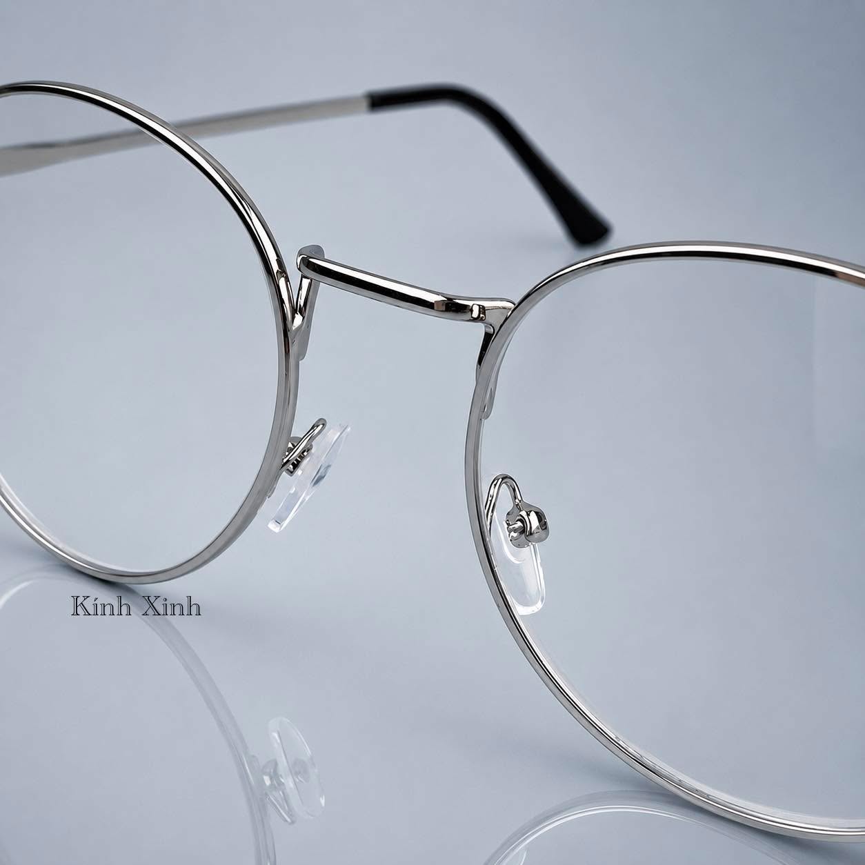 Kính gọng vintage mắt tròn nhỏ thời trang ulzzang