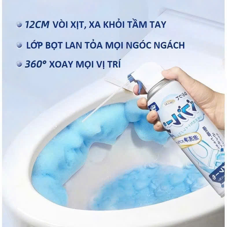 Dung Dịch Vệ Sinh Rửa Toilet Nano