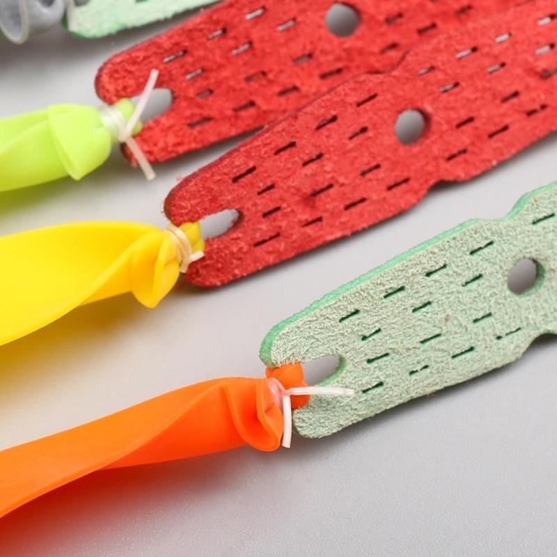 Độ dày 10pcs 0,65mm-1.0mm Slingshot ngoài trời SlingShot Mạnh mẽ Băng tay cao su phẳng Thể thao Catapult Tubing Cung cấp Màu sắc: MixColor