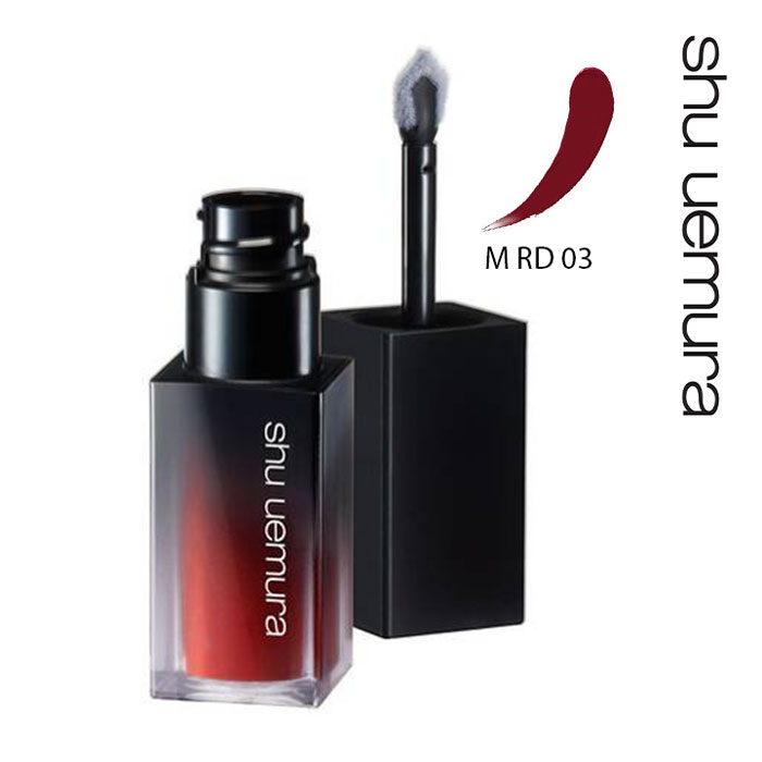 Son Shu Uemura Rouge Unlimited Liquid Matte M RD 03 Màu Đỏ Mận (Chất Son Kem Lì)