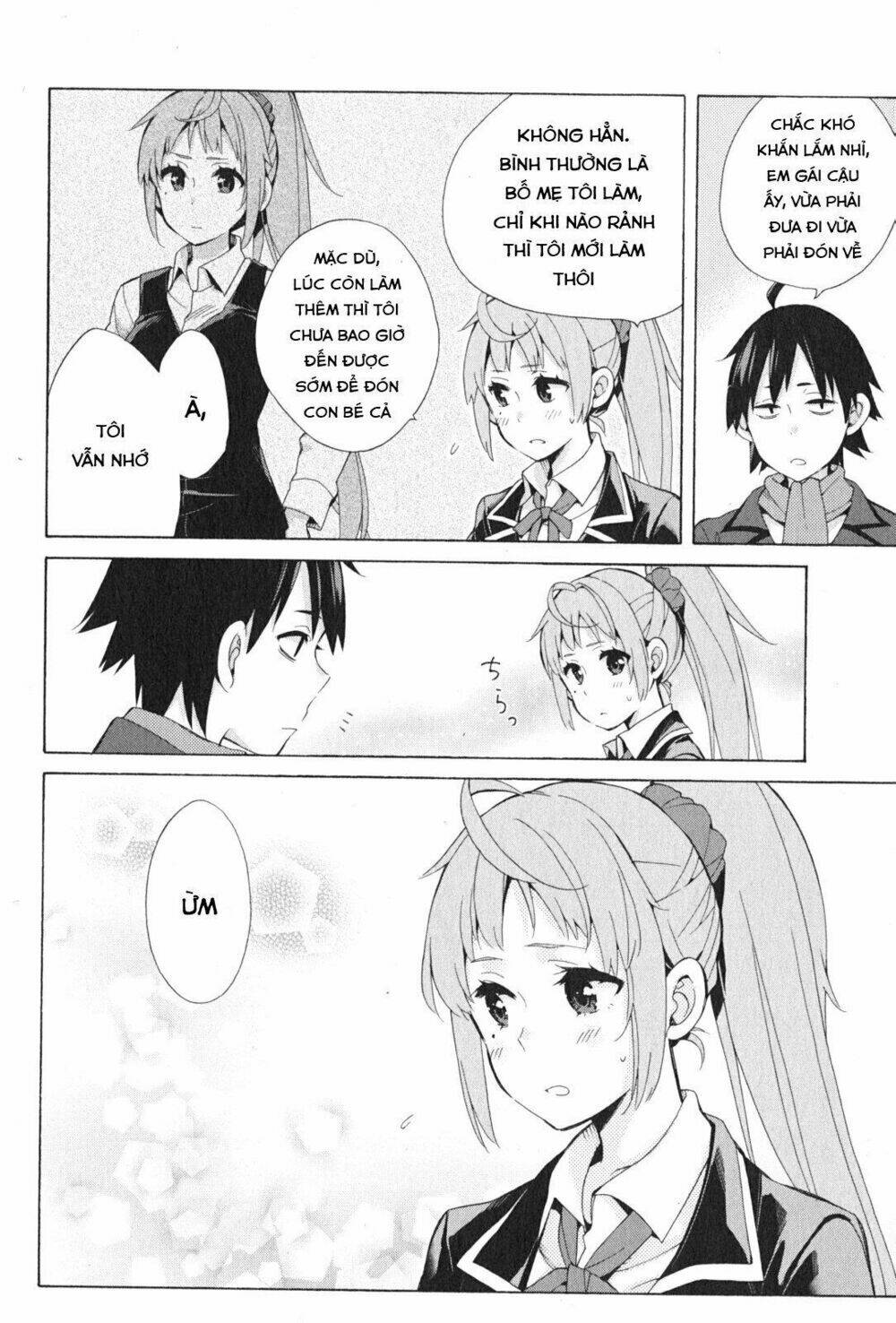 Chuyện Tình Thanh Xuân Bi Hài Của Tôi Quả Nhiên Là Sai Lầm chapter 37.5 10