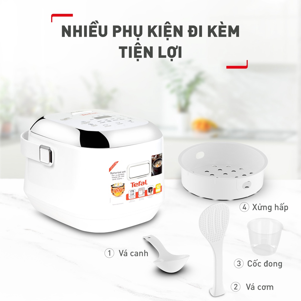 Nồi cơm điện cao tần mini 0.7L RK604165 - Hàng chính hãng