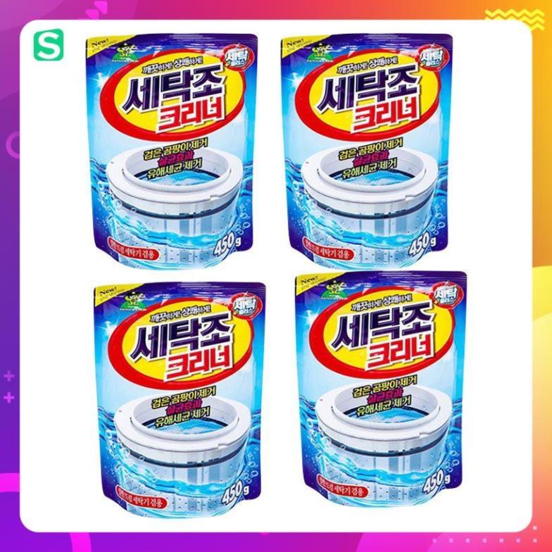 Bộ 1 gói tẩy lồng giặt 450gr - bột tẩy lòng giặt Hàn Quốc