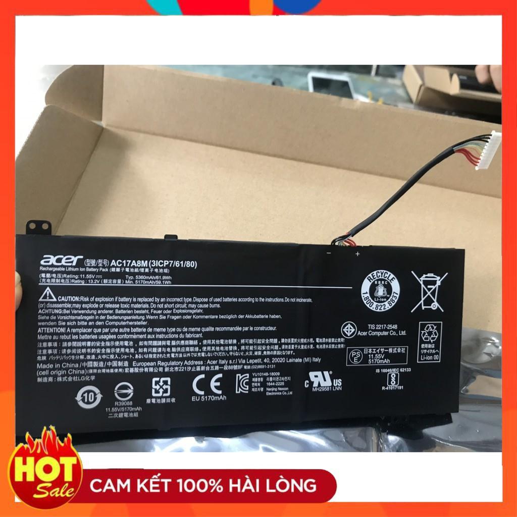 Pin Battery Dùng Cho Laptop Acer Spin 3 SF314 AC17A8M original