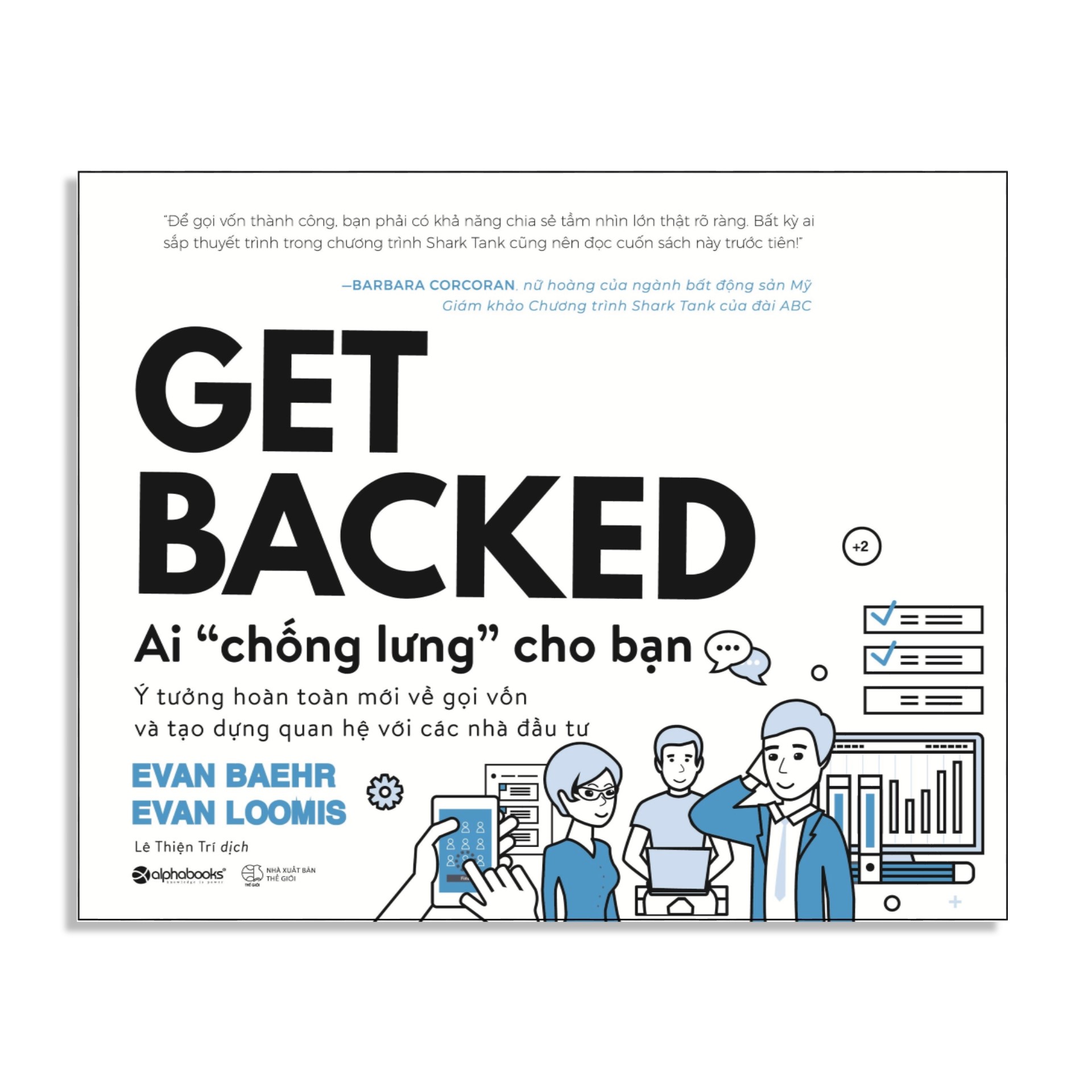 Combo Sách Kinh Doanh Hay : Get Backed -  Ai “Chống Lưng” Cho Bạn + Thiết Kế Giải Pháp Giá Trị