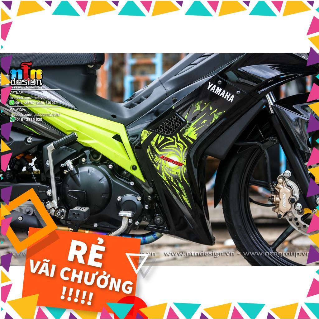 Tem Rời Exciter 2009 Mẫu Jupiter MX Xanh Đen