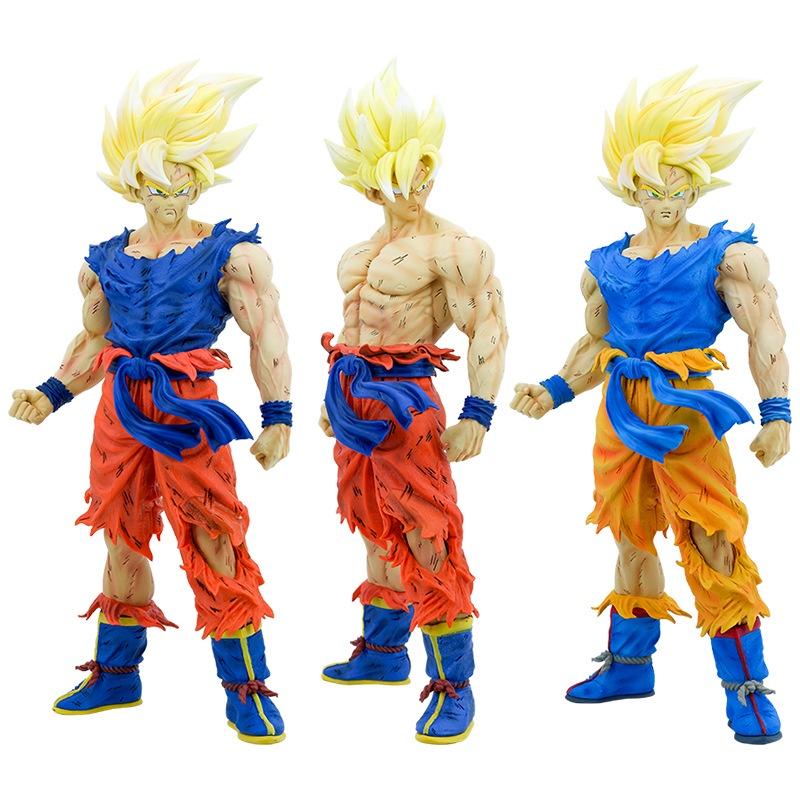 (43cm) Mô hình SonGoKu Super Saiyan KD Siêu To trạng thái chiến đấu - Mô hình DragonBall