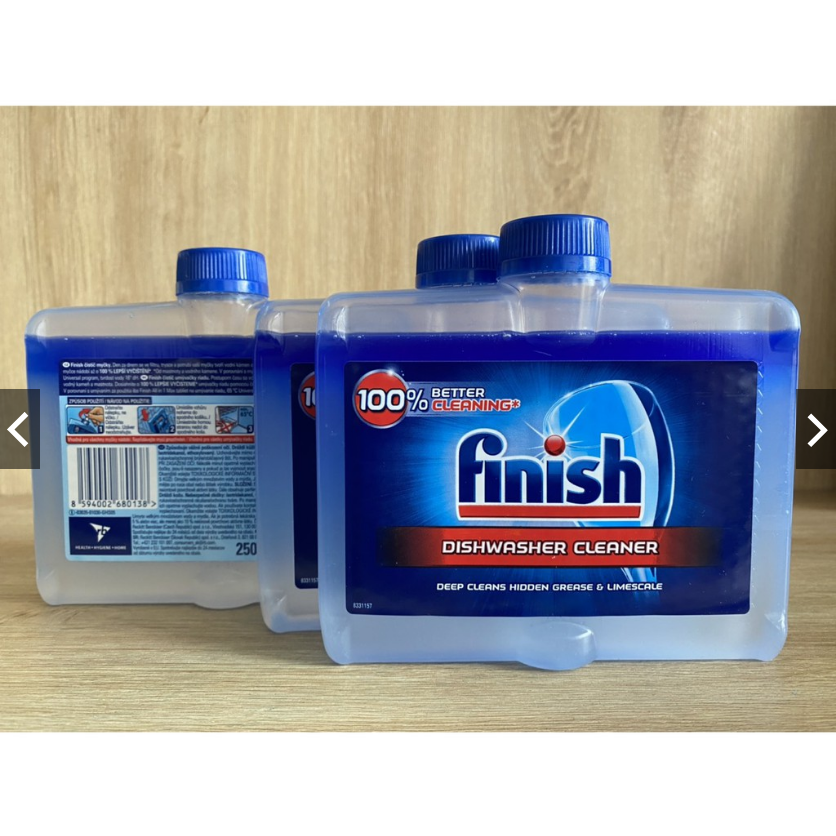 Dung dịch vệ sinh Finish bảo trì khử cặn máy rửa bát 250ml