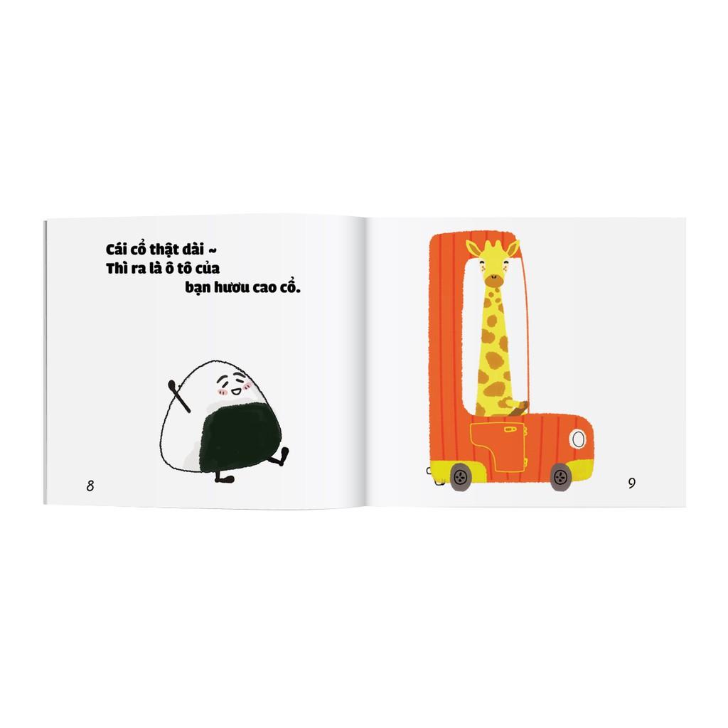 Ehon - Xe Của Ai Đấy Nhỉ? - Ehon Nhật Bản cho bé 0-6 tuổi - Bản Quyền