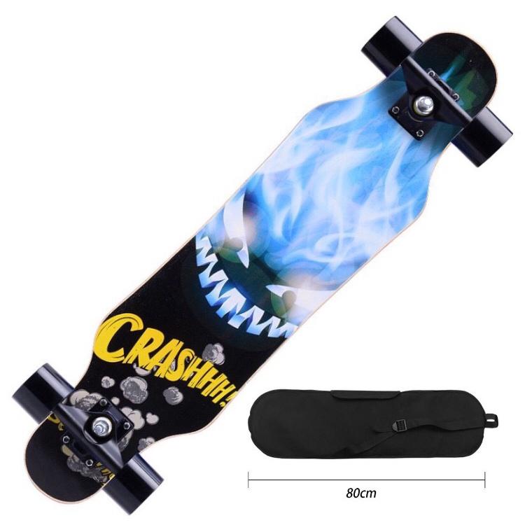 Ván Trượt Dài Thể Thao Mặt Nhám Cỡ Lớn 80cm LongBoard Hiện Đại tặng kèm túi