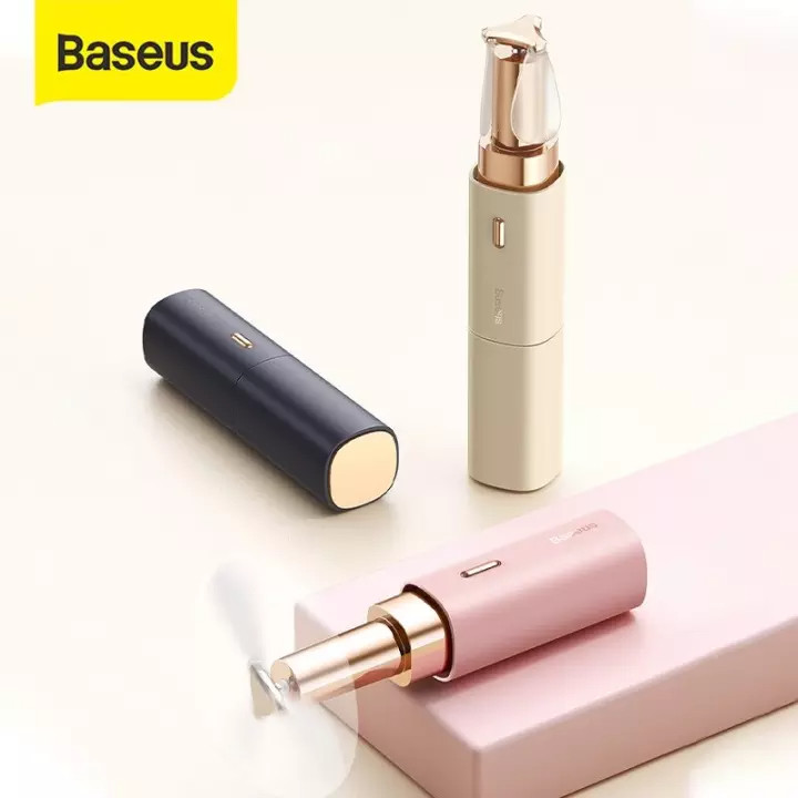 Quạt cầm tay mini Baseus dung lượng pin 2000mAh, vận hành mượt mà nhỏ gọn tiện dụng mang đi thích hợp cho các chuyến đi