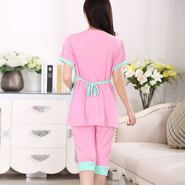 Bộ Đồ Sau Sinh Cho Con Bú SSN23 (Freesize)