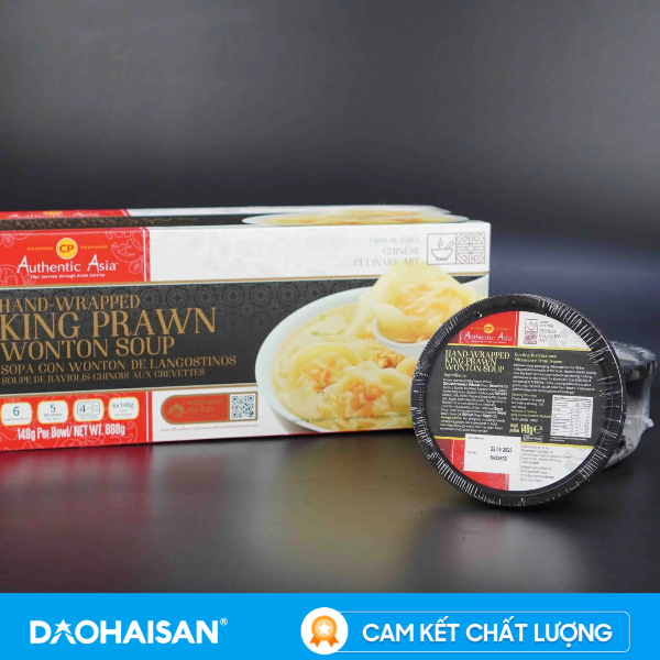 Súp Hoành Thánh Tôm Ăn Liền (Tô 148g)