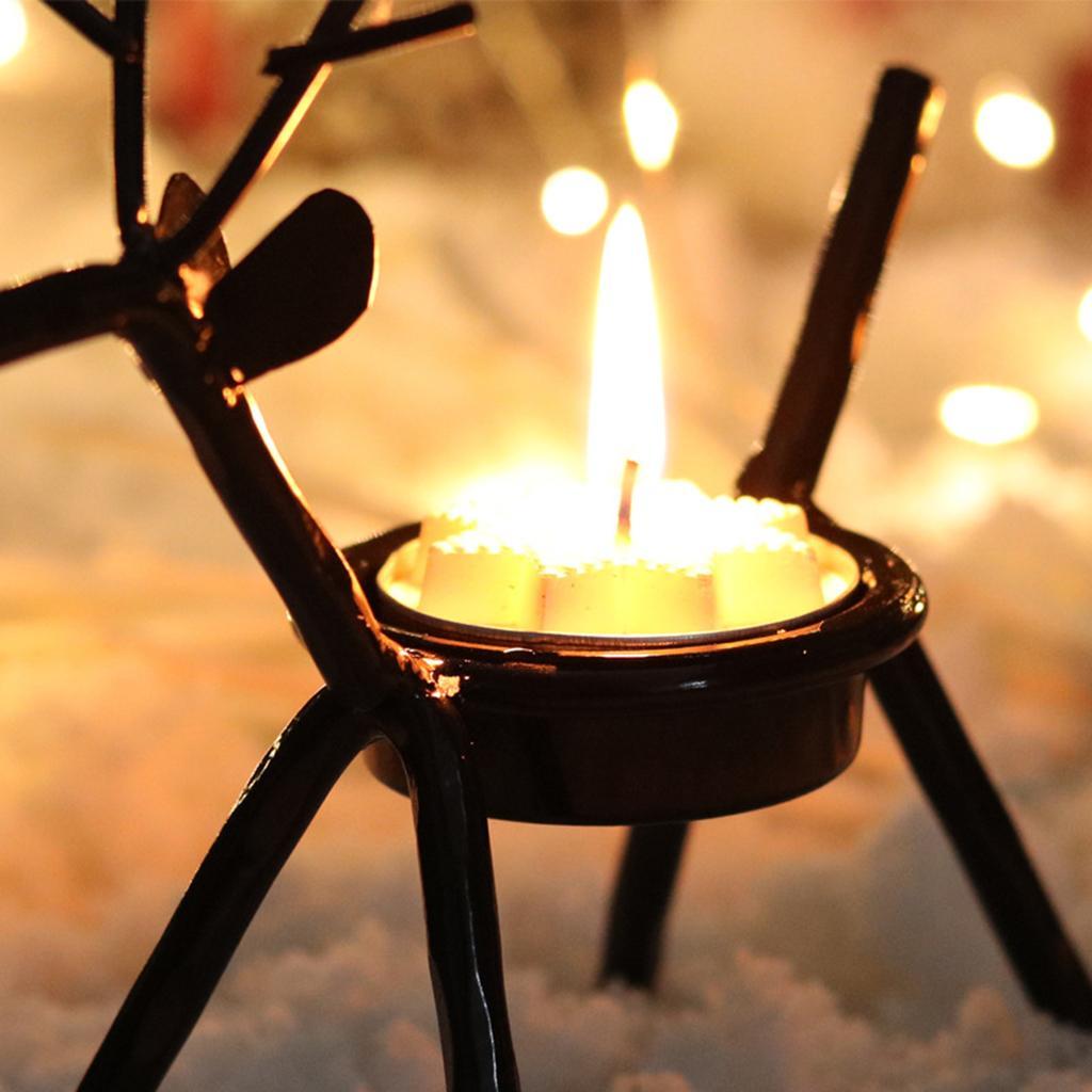 Bronze Candle Holder  Ornament for  Year Party