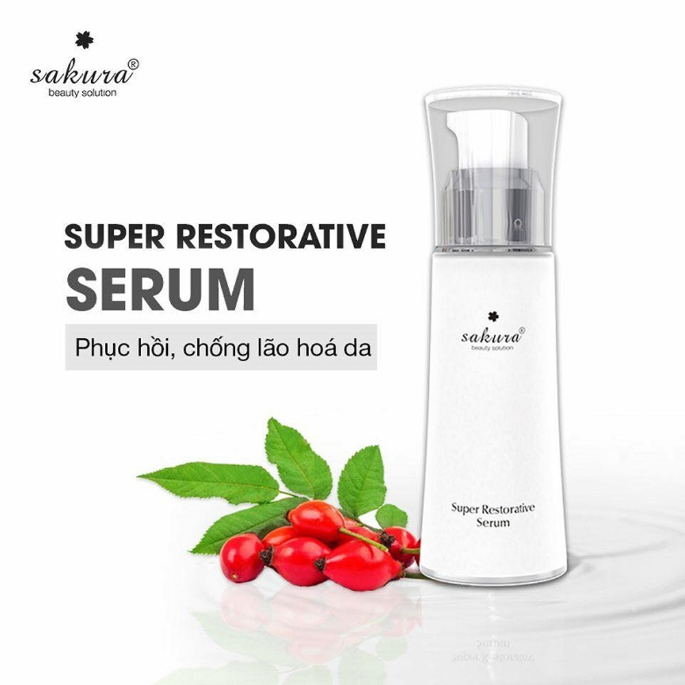 Serum phục hồi da chống lão hóa Sakura Super Restorative Serum 30ml