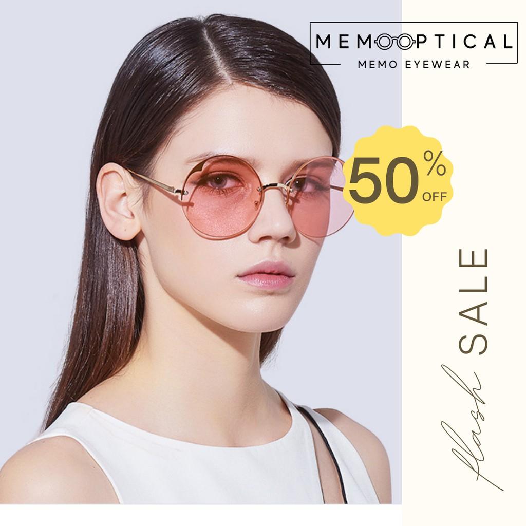 Kính Râm Không Viền DONNA D98 Chống UV 400- Memo Optical