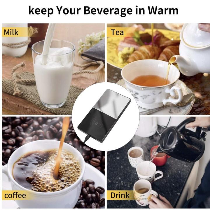 Đế hâm nóng Cà Phê Công Nghệ Coffee 55°C Wireless Charger - Không gồm ly