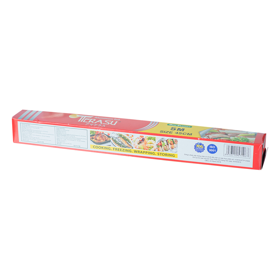 Màng Nhôm Bọc Thực Phẩm Terasu 16 Mic x 450 mm x 230m