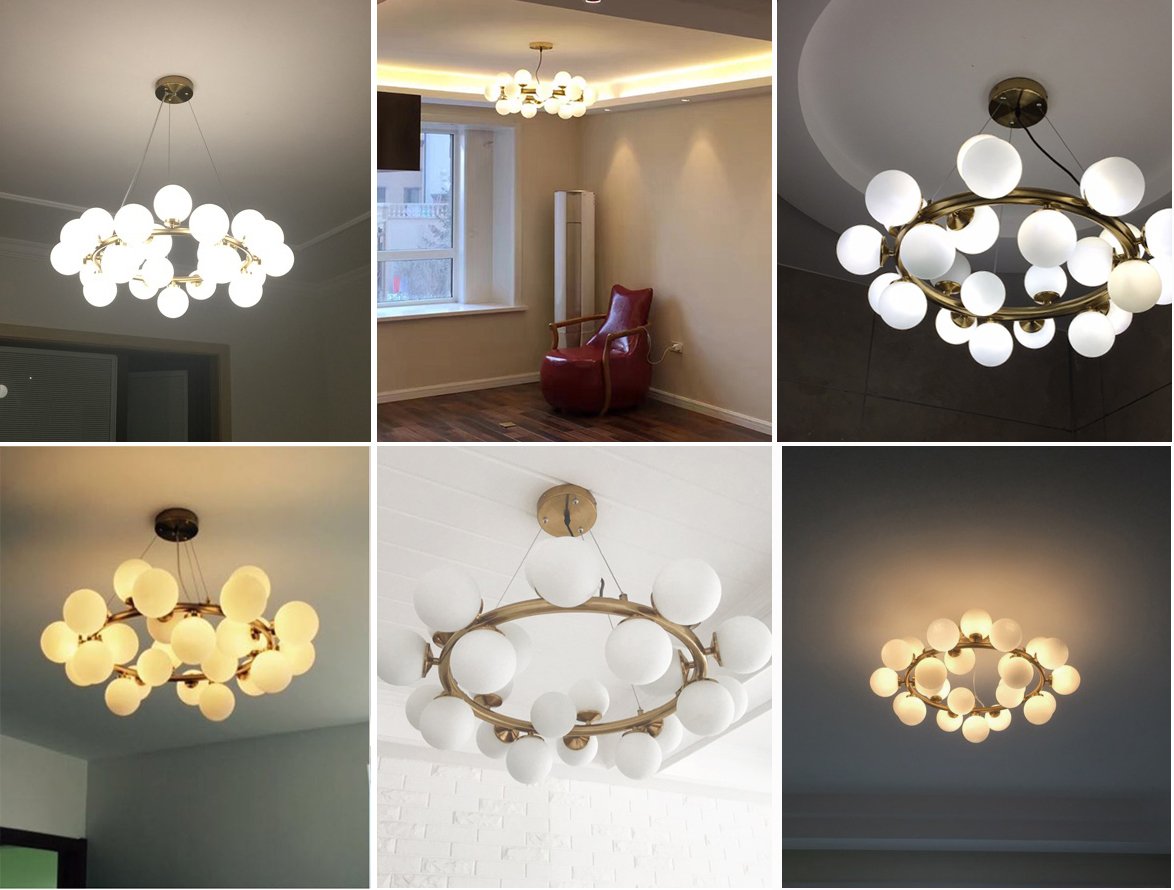 Đèn chùm PASTO phong cách châu Âu sang trọng trang trí nhà cửa hiện đại