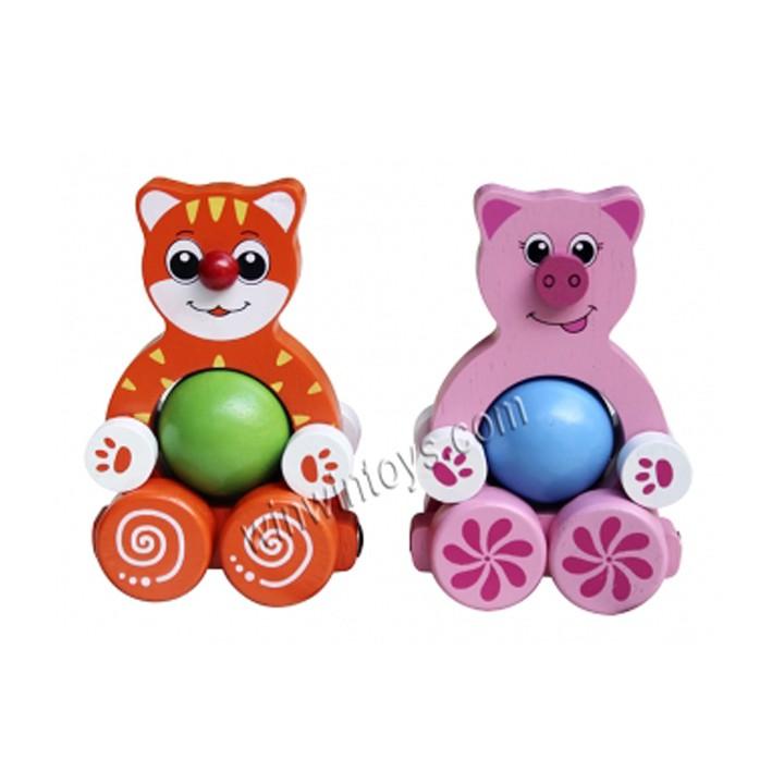 Đồ chơi gỗ Winwintoys - Xe thú 68532