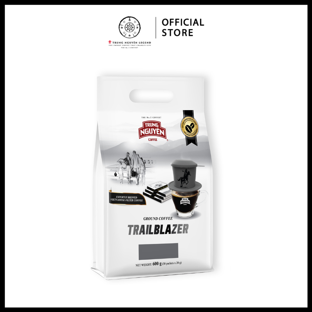 Trung Nguyên Legend Cà Phê Rang Xay Chất Tiên Phong - Túi 30 Gói 20g
