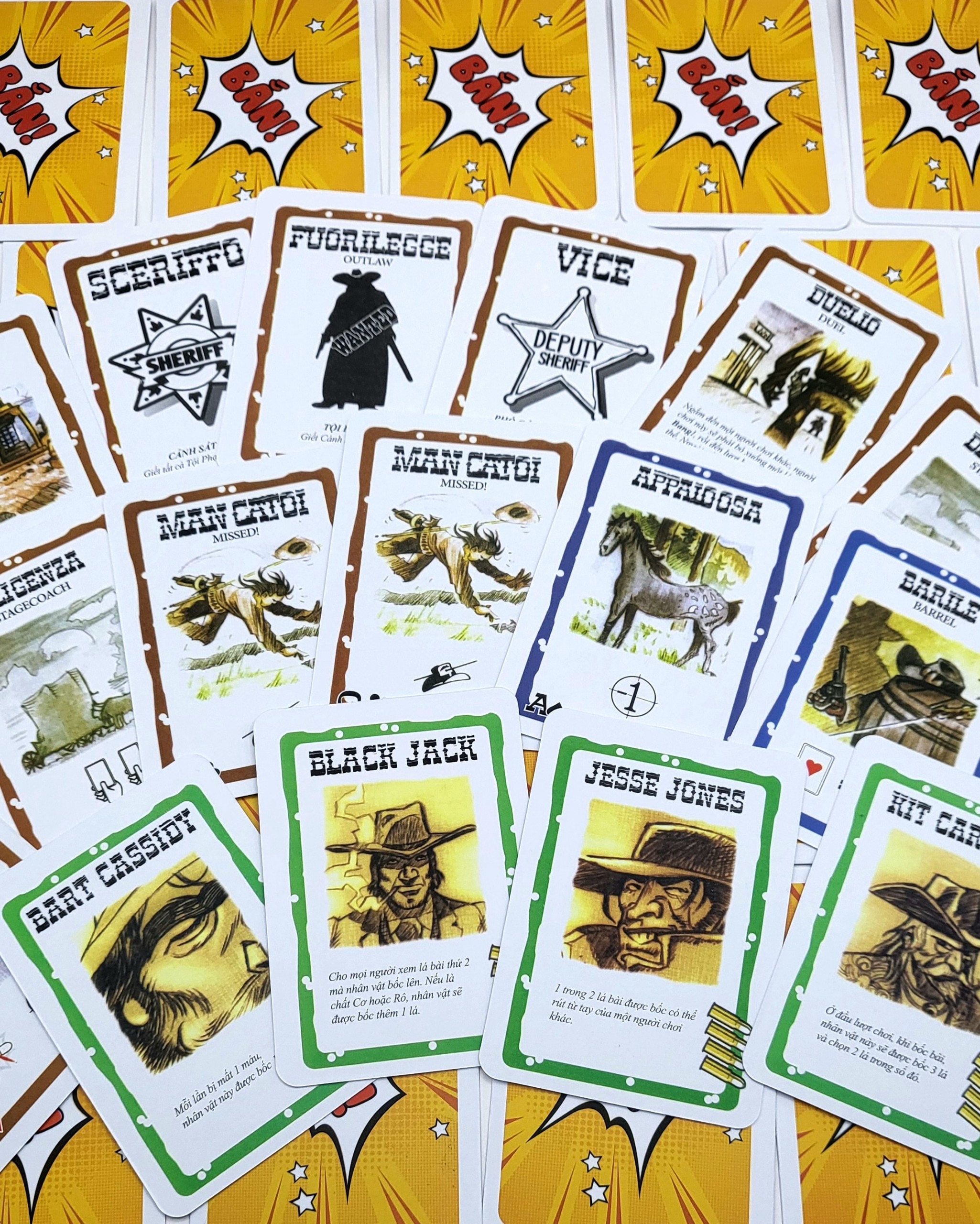 Board game Bang ! - Kịch Chiến Viễn Tây