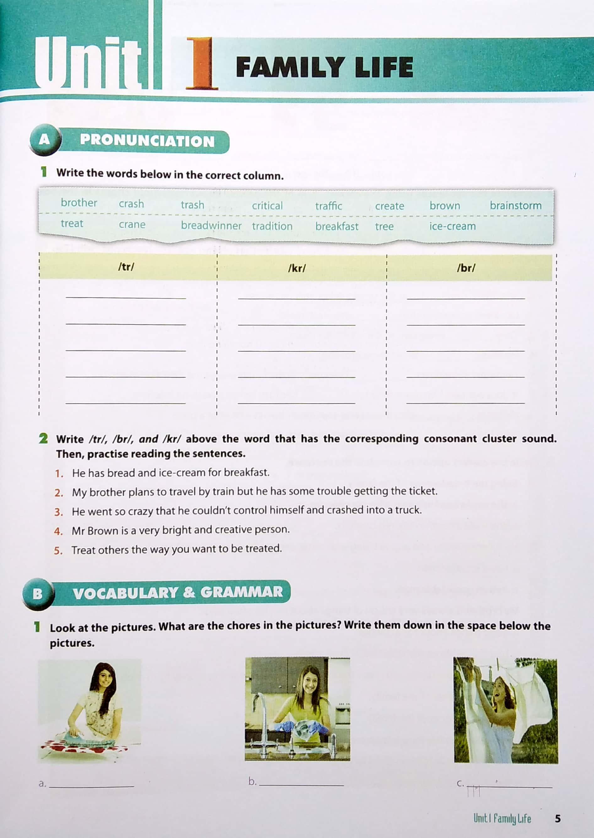 Tiếng Anh 10 - Tập 1 - Sách Bài Tập (2021)