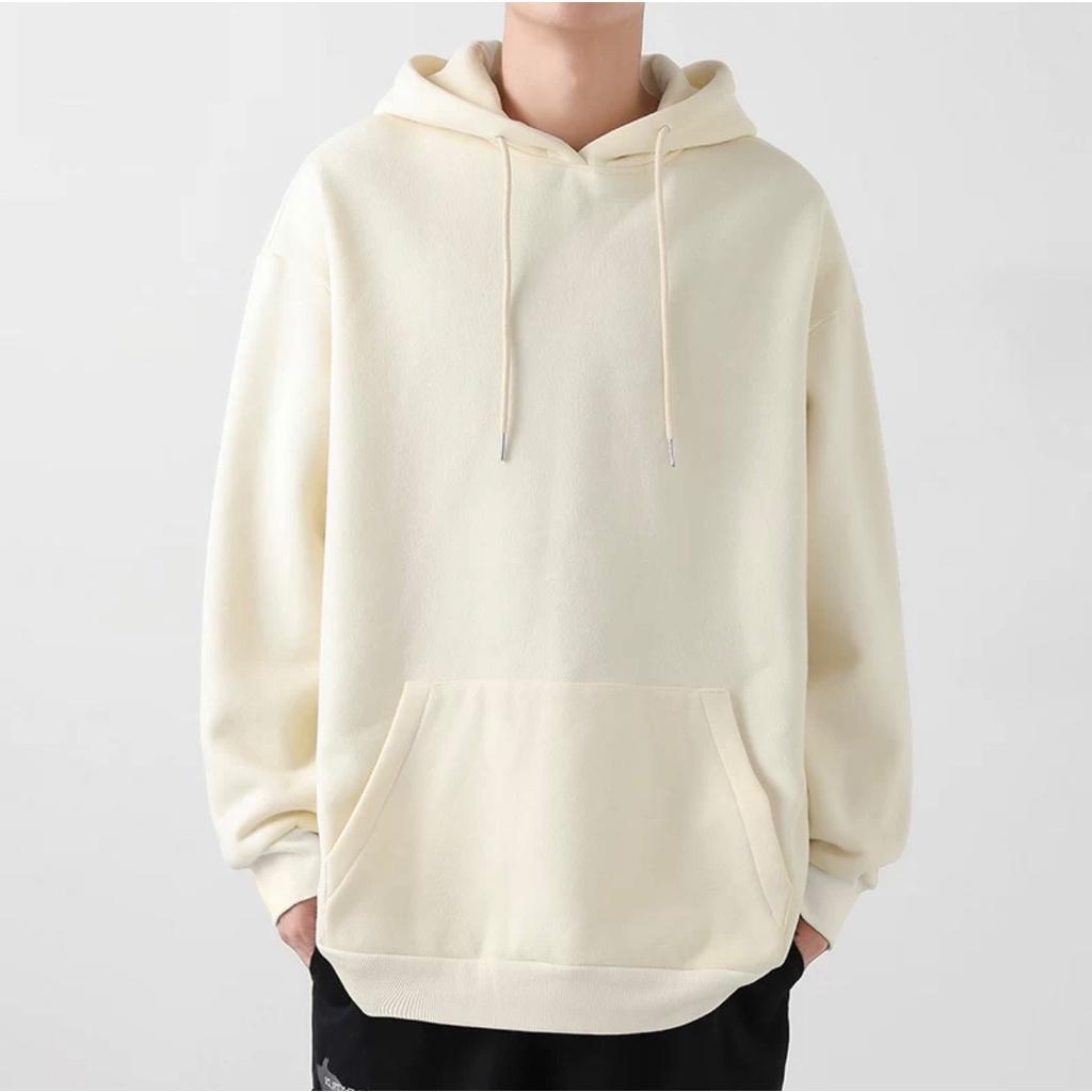 Áo hoodie nỉ trơn FFSTORE mũ 2 lớp, form rộng, vải dày dặn siêu rẻ phù hợp cho cả nam và nữ