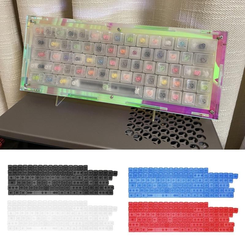 Nút Bàn Phím Cơ Bằng ABS Trong Suốt Có Đèn Nền Cho Bàn Phím Cơ