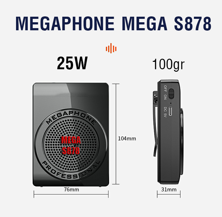 Máy trợ giảng MeGa S878 - hàng chính hãng