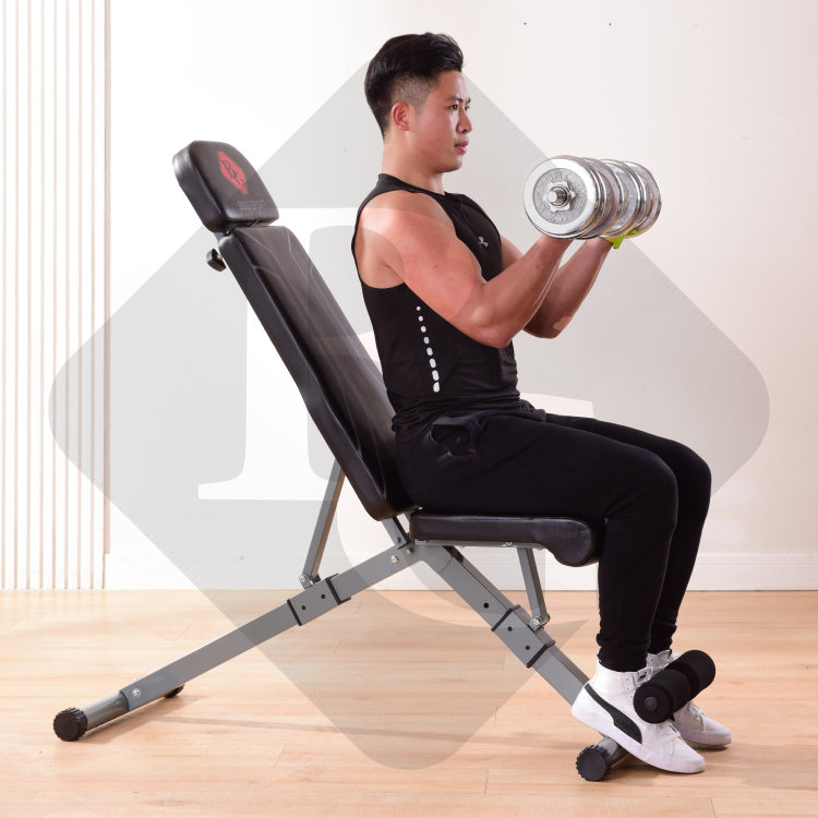 BG - Ghế tập tạ ghế tạ đa năng cao cấp DUMBBELL BENCH điều chỉnh độ dốc theo tiêu chuẩn phòng Gym tại nhà