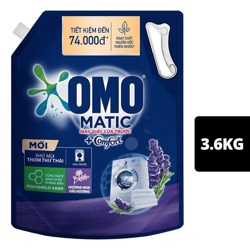 Nước giặt OMO MATIC chuyên dụng cửa trước 3.6kg túi – 8934868162971