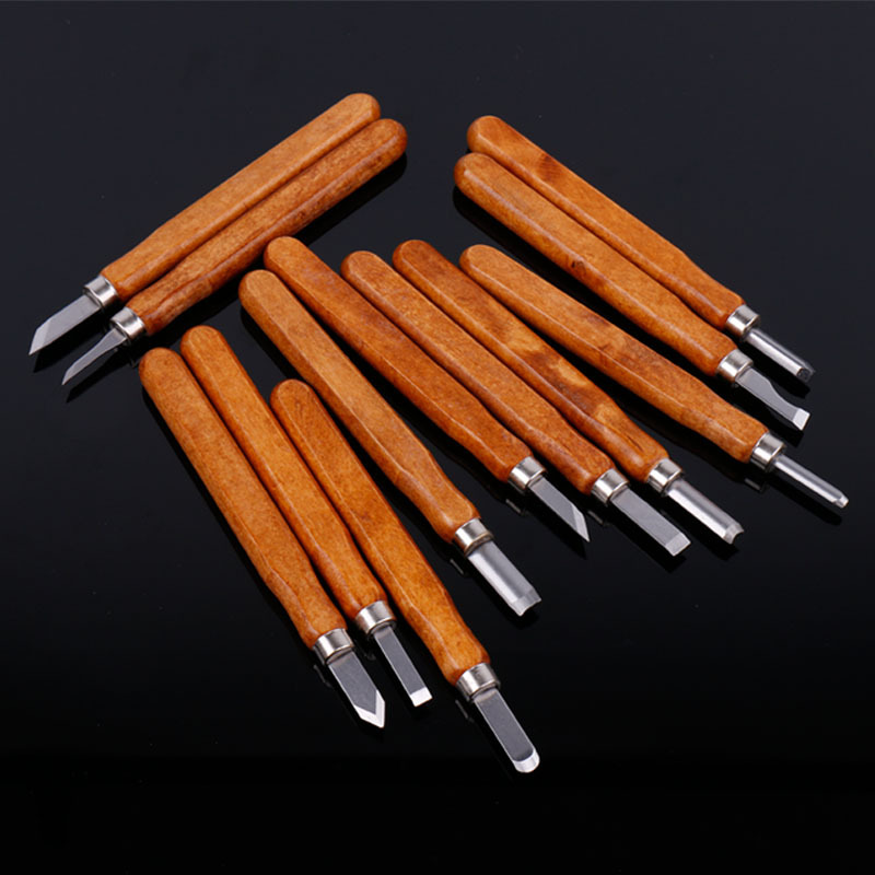 Dao khắc gỗ 12 món cao cấp