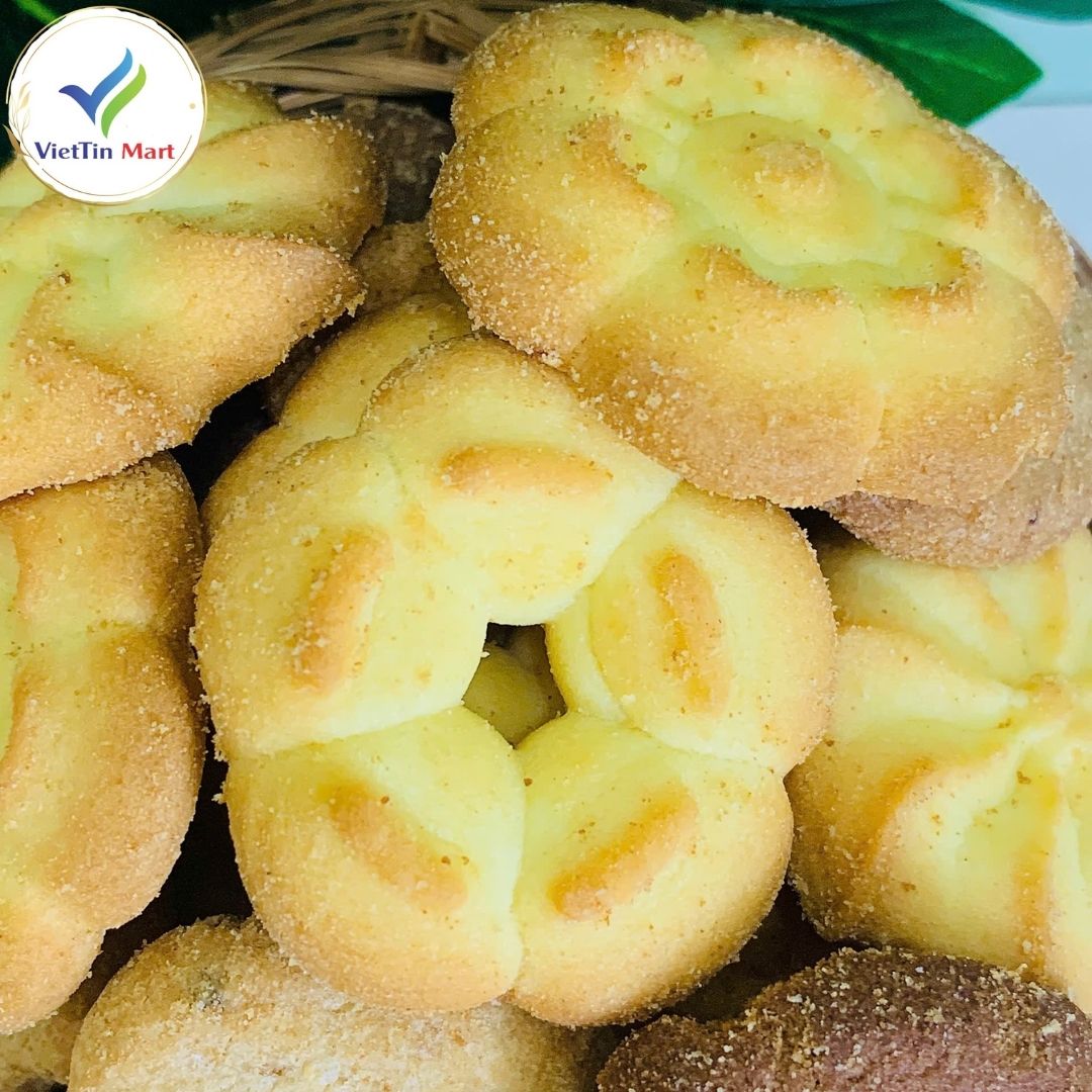Bánh Quy Bơ Giòn 500g VietTin Mart