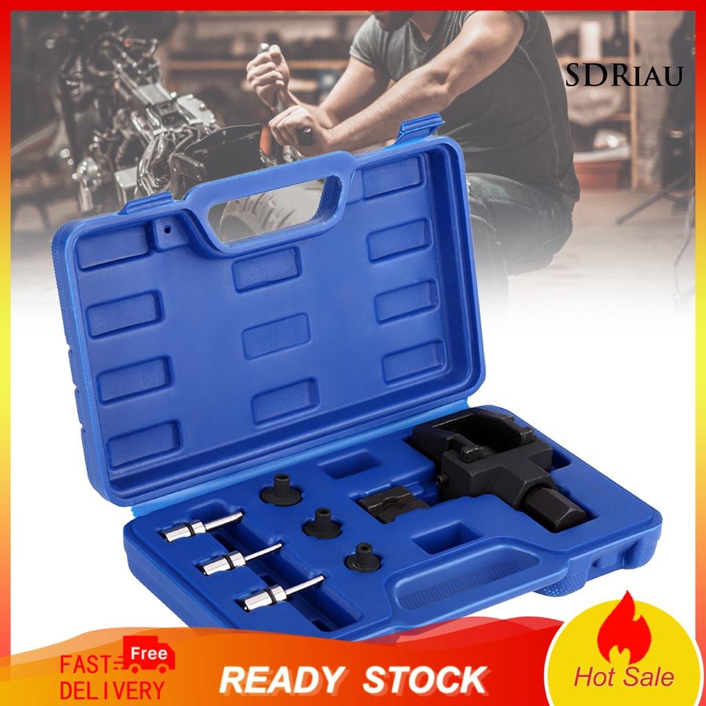 Bộ 8 Dụng Cụ Tháo Lắp Đinh Tán Nhỏ Gọn Tiện Dụng Cho Xe Mô Tô