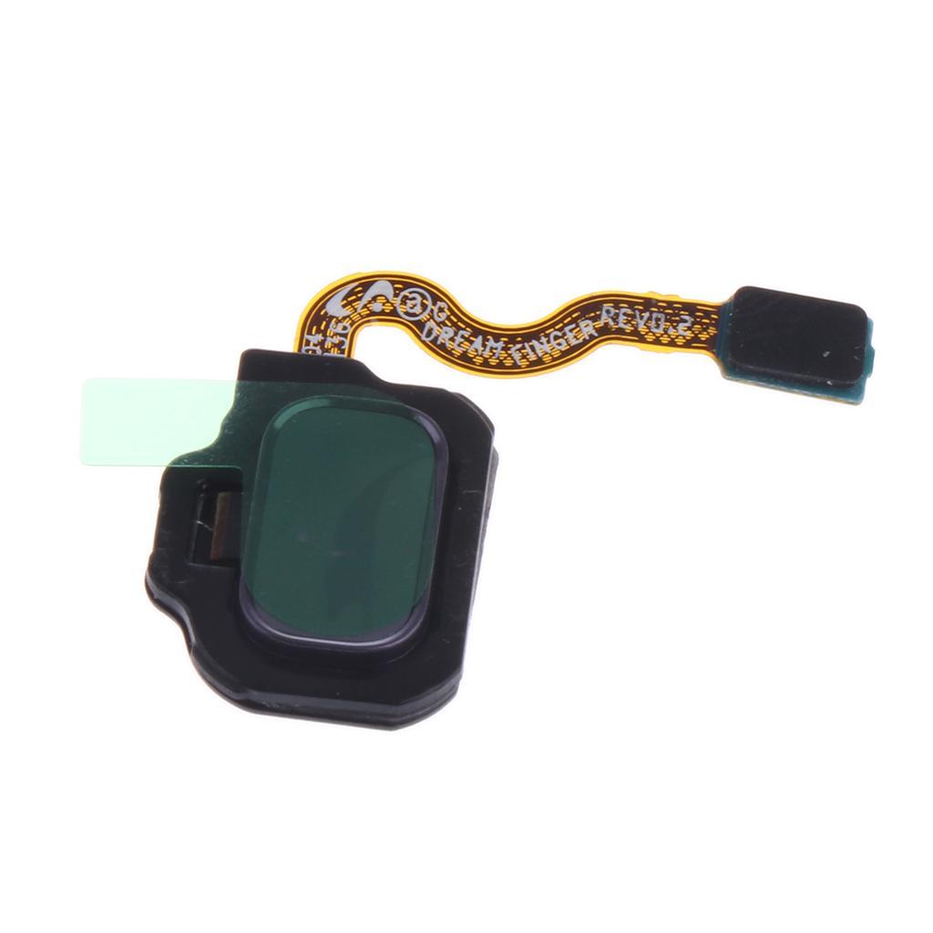 For Samsung Galaxy S8/S8+ Touch ID Sensor Home Button + Flex Cable Replacement  Purple+Gold