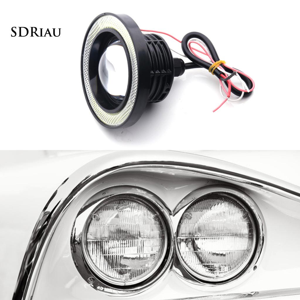 Set 2 Đèn Led Sương Mù 64mm Chống Nước Bằng Nhôm Cho Xe Mô Tô