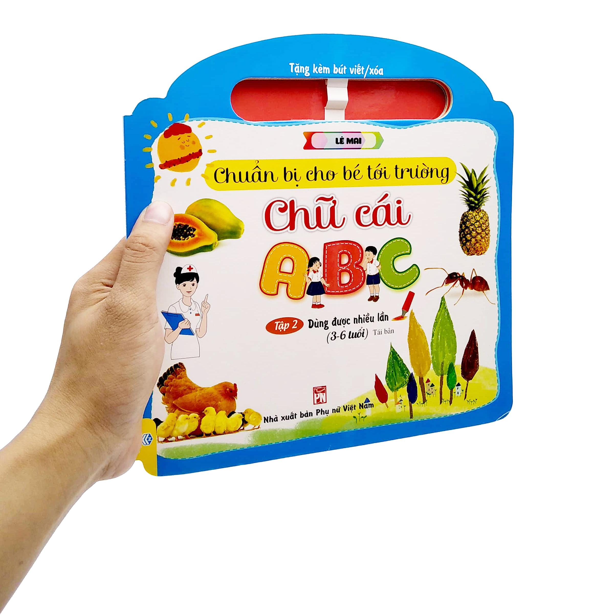 Chuẩn Bị Cho Bé Tới Trường - Chữ Cái - Tập 2 (3-6 Tuổi)