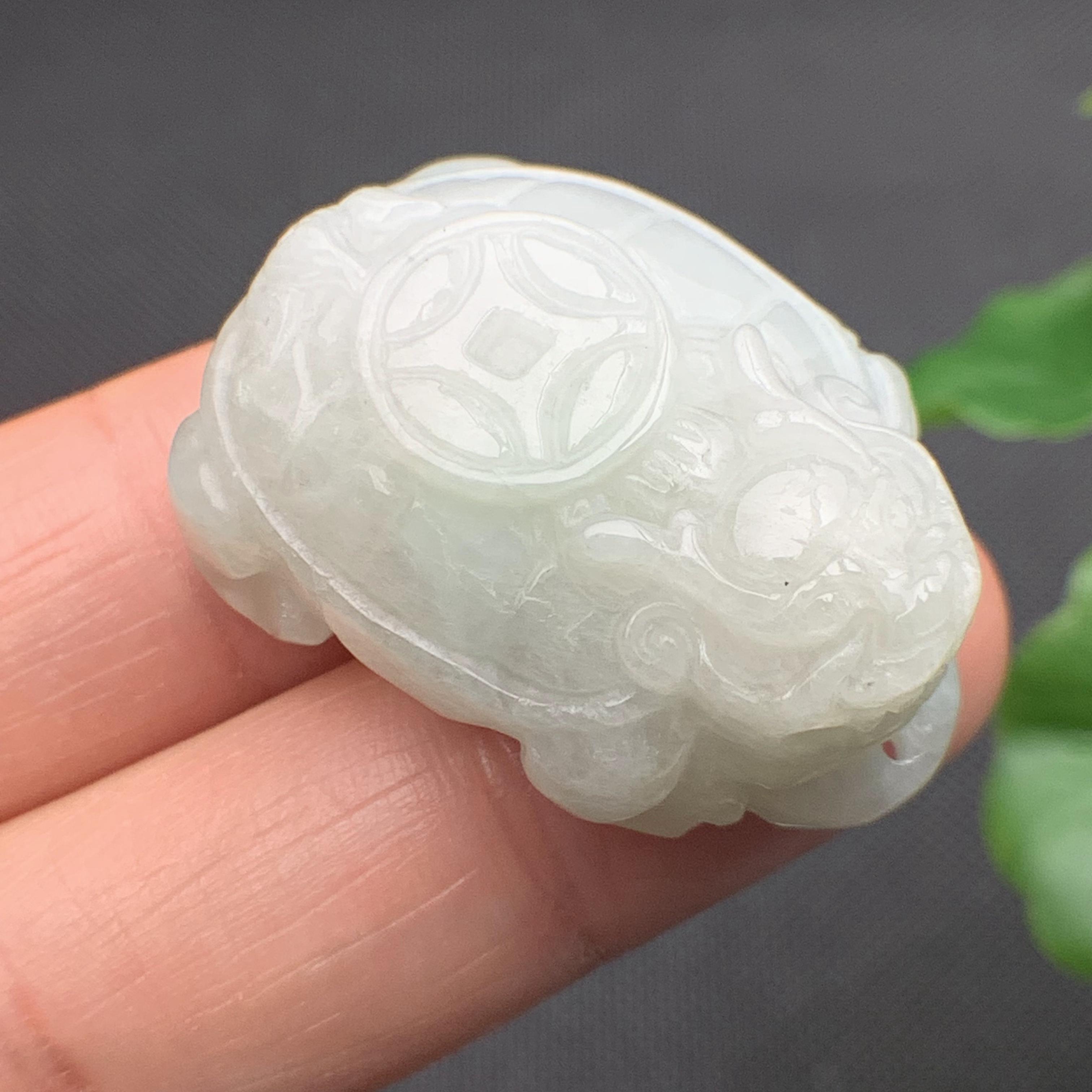 Bách thọ quy long ngọc phỉ thúy tự nhiên Jadeite A