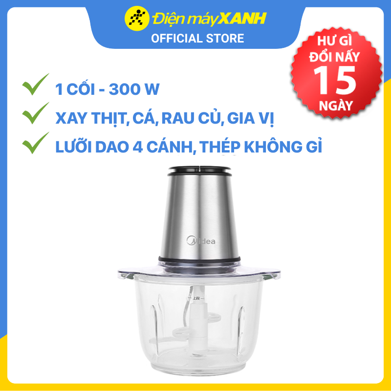 Máy xay thịt Midea MJ-BC300GS 300W - Hàng chính hãng