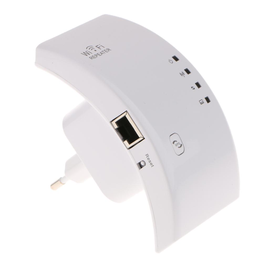 300Mbps Wireless WiFi Repeater Range Extender Signal Booster EU Plug