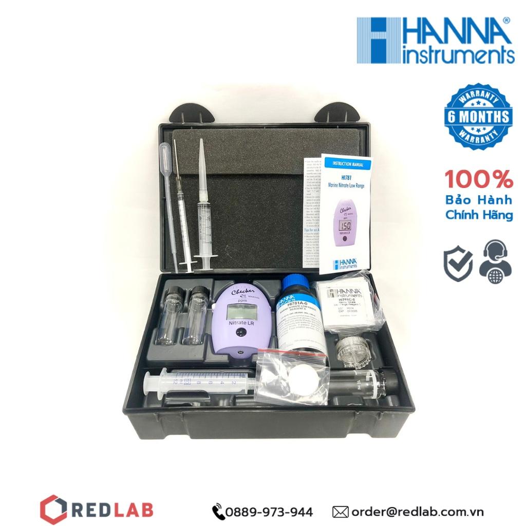 Máy đo Nitrat thang thấp cho nước mặn Hanna HI781