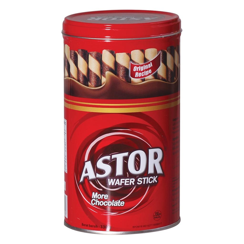 Combo 2 Bánh Quế Xốp Kem Astor Socola 330gram/Hộp x2