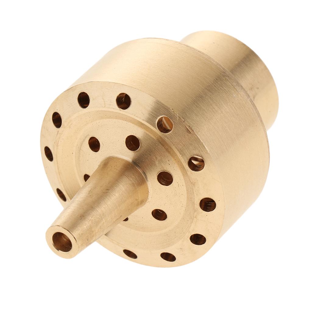 Brass Column Water Fountain Nozzle Spray Sprinkler Head Style Layer 0.5inch