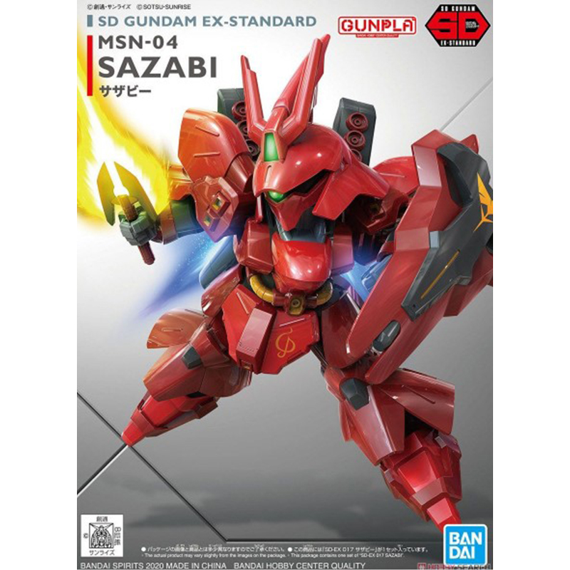 Đồ Chơi GUNDAM Đồ Chơi Lắp Ráp Gunpla - Sd Gundam Ex-Standard Msn-04 Sazabi 5060929