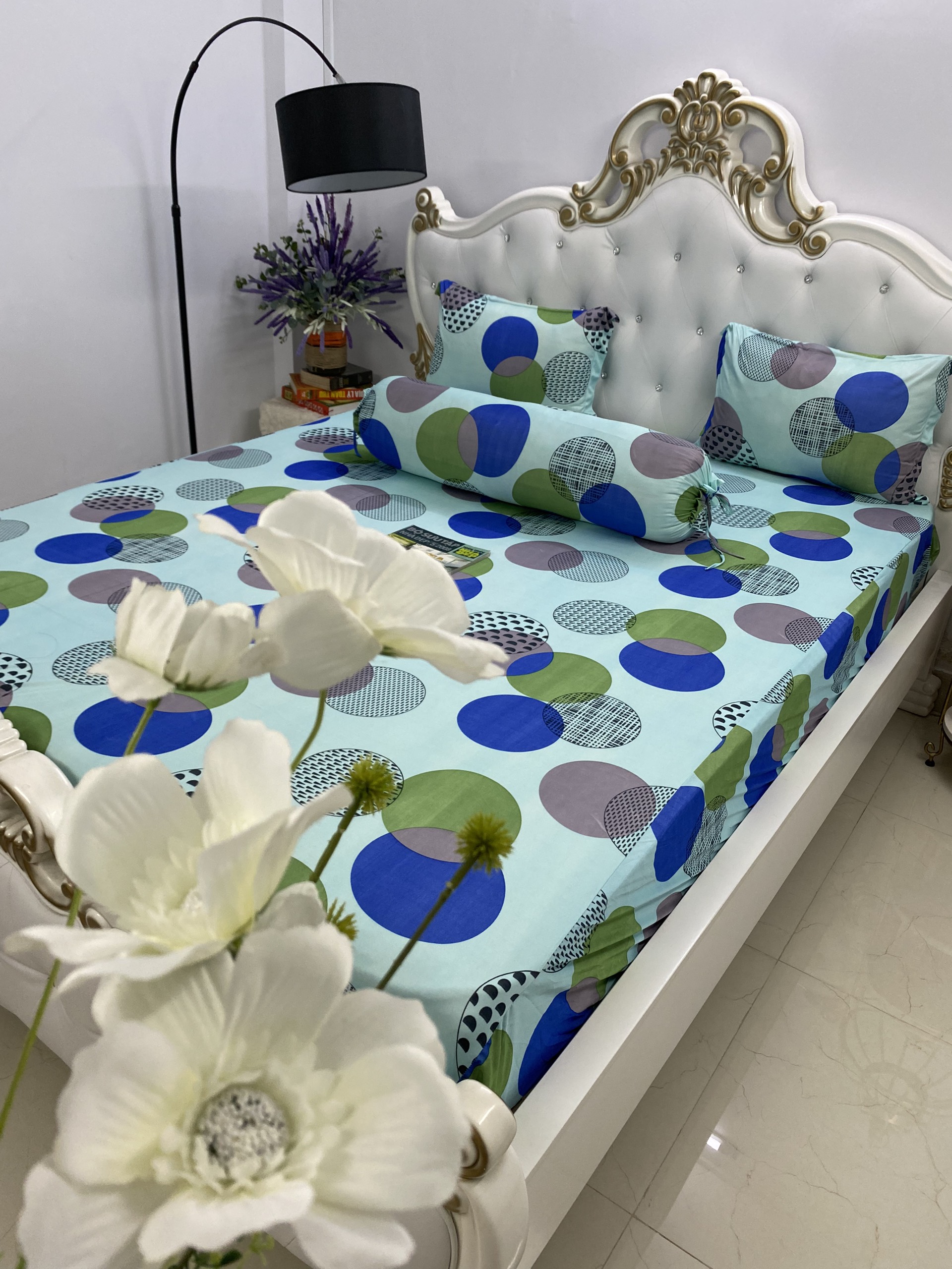 Bộ Drap gối Thun Hàn Quốc mát lạnh đủ size