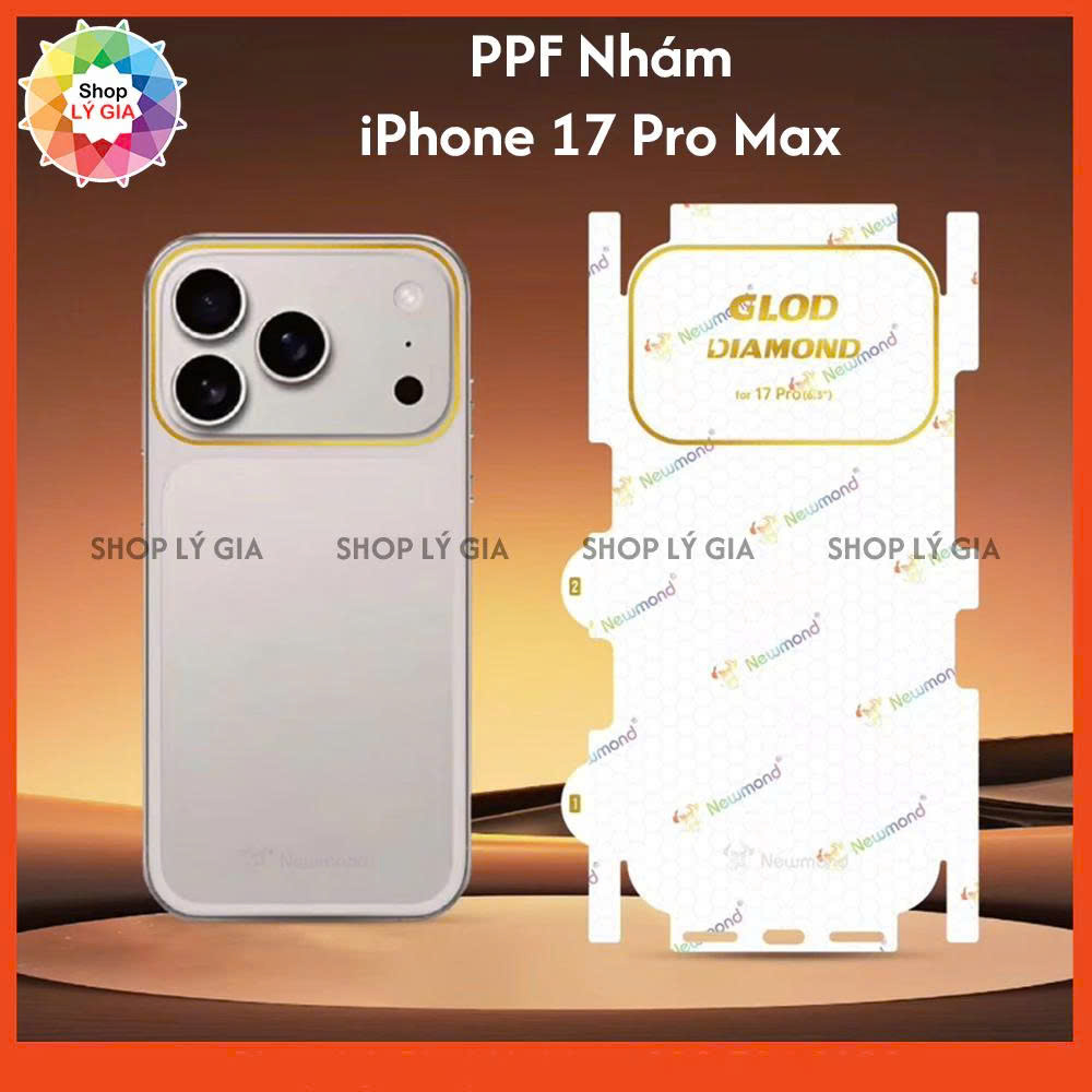 Miếng Dán Bảo Vệ Lưng Viền PPF chống va đập dành cho iPhone 17 Pro Max / 17 Pro / 17 Air / 17 - Hàng Nhập Khẩu