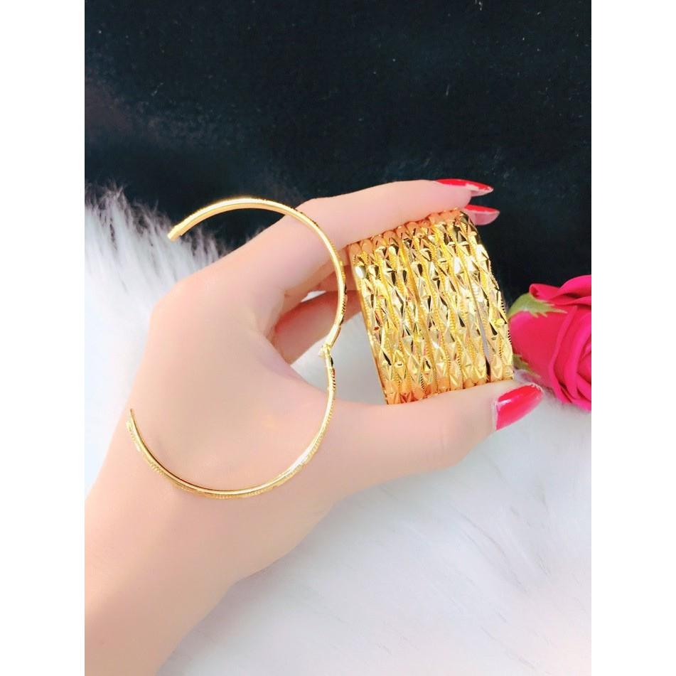Bộ Vòng XiMen Gồm 07 Chiếc Mạ Vàng Mẫu 130.03.03