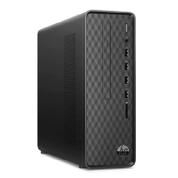 Cây máy tính để bàn HP S01-pF1144d 181A4AA/ Core i5-10400-2.9G/ 4G/ 1T/ DVDWR/ WL + BT/ Black/ Win 10 - Hàng Chính Hãng